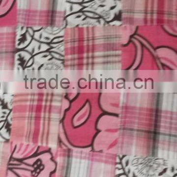 Polyester Madras Cotton Patchwork handmade pure fabric