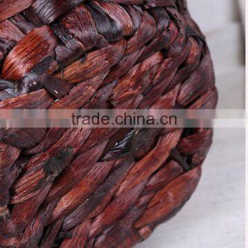 Indoor Planters Natural Water Hyacinth Woven Plant Basket Lowes Wholesale Flower Pots photo-4