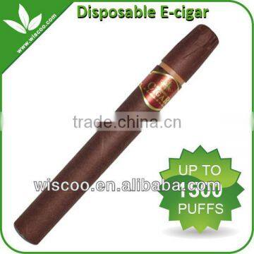 Healthy style disposable cigar green and comfort 1500 puffs