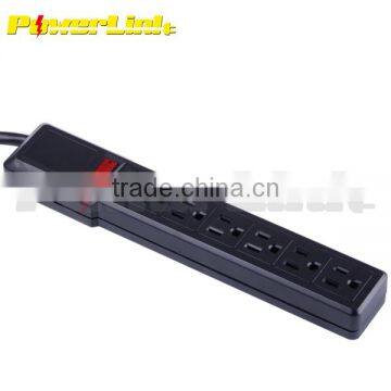 H80177 UL/CUL 6 outlet power strip with surge protectors