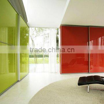3-8mm Ultra Clear Black Red White Painted Glass photo-5