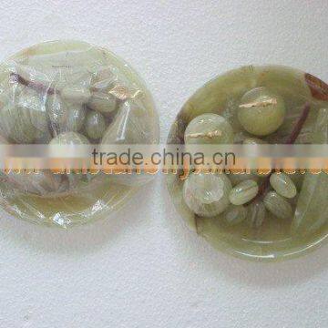 PAKISTAN SUPPLIER Hot Sale Popular ONYX FRUITS PLATES HANDICRAFTS photo-2