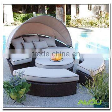 Audu Patio Daybed/8cm Cushion Patio Daybed With Canopy