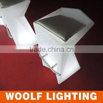 Compliant Rechargeable Colourful Waterproof RGB LED Glowing Bar Chair photo-5