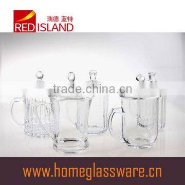 300ml High Clear Crystal Glass Stein With Handle 2016 Hot Selling photo-2