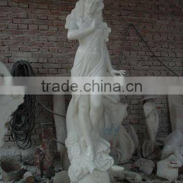 Western Laday Marble Staute Figure Marble Statue photo-4
