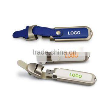 Leather USB Flash Drive Memory Stick Alibaba Bulk Pen Drive