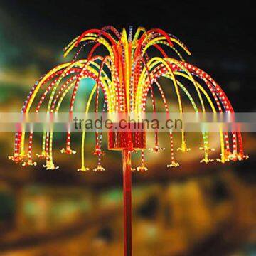 Wholesale artificial colorful winderful Christmas tree LED festive fireworks light