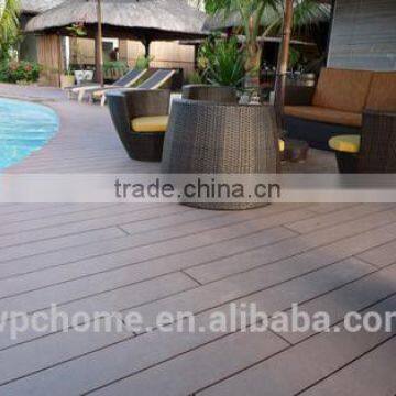 WPC Solid Wood Plastic Composite Decking for Outdoor/outdoor Waterproof Wooden Flooring photo-4