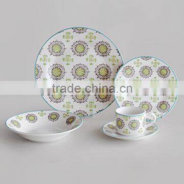 2017 Factory Promotional Europe Style 16pcs Porcelain Dinner Set photo-6