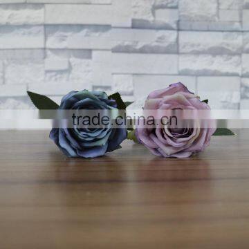Autumn Scenery Silk Rose Flower With Single Rose Head photo-2