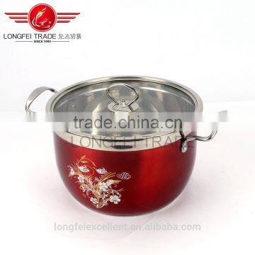 2016 New Design Round Shape Hot Selling High Quality Stainless Steel Soup Cooking Pot Set photo-3