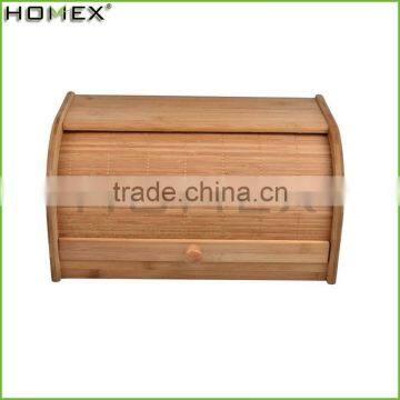 High Quality Bamboo Bread Bin/Bamboo Bread Storage/Homex_Factory