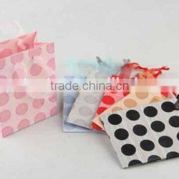 Foldable Gift Bag / Shopping Bag With Dots photo-2