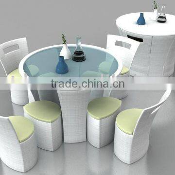 patio rattan table and chairs