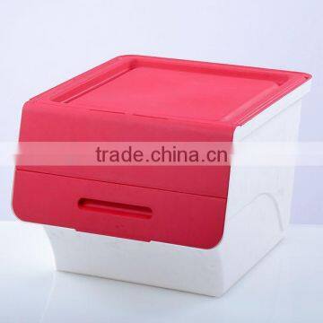 Emc 3701 Hot Large Plastic Storage Box With Foldable Lid photo-2