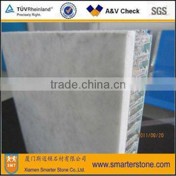 White&beige marble laminated aluminium