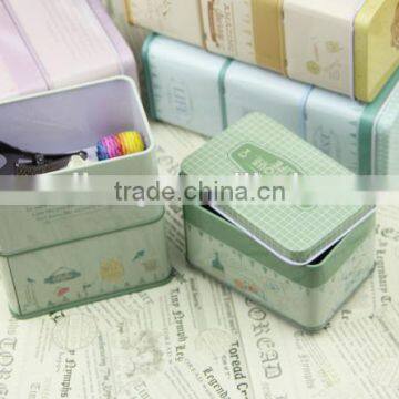 Wholesale Air Tight Square Tea Tin Can Custom Airtight Metal Tin Tea Canister photo-2