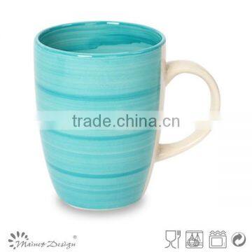 China manufacture ceramic hand painting milk coffee mug