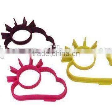 Lovely Silicone Fried Egg Apparatus,Silicone Fried Egg Molds,cloud Mold photo-3
