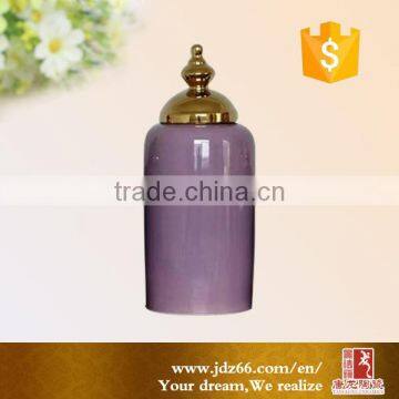 Small Size Gold and Silver Bell Jar Vase photo-5