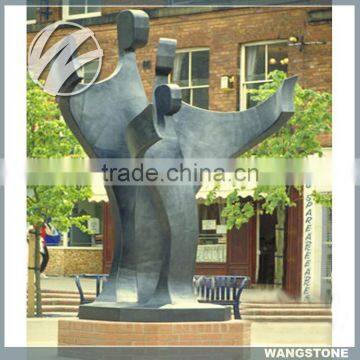 Abstract figure metal garden statues wholesale