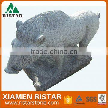 Granite and Marble Stone Animal Carvings Black Crow