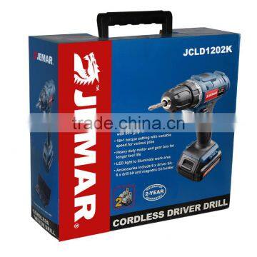JCLD1202K 12V Li-ion Cordless Drill photo-2