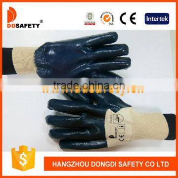 DDSAFETY 2017 Nbr Coated Work Glove Manufacturer Cotton Working Industry Gloves