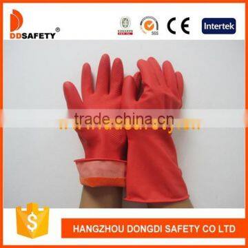 DDSAFETY Wholesale Cheap Red Latex Warm Glove Safety Glove