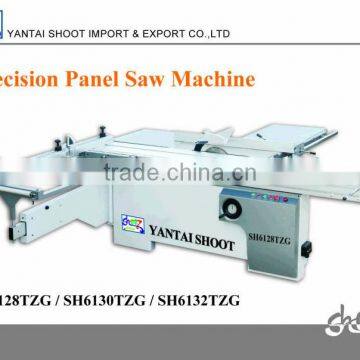 wood cutting panel saw SH6132TZG with Length of sliding table 3200x360mm and 4kw motor