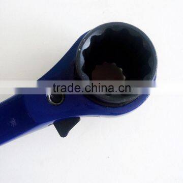 Powder Coated Finish Ratchet Spanner Scaffold Podger Wrench photo-3