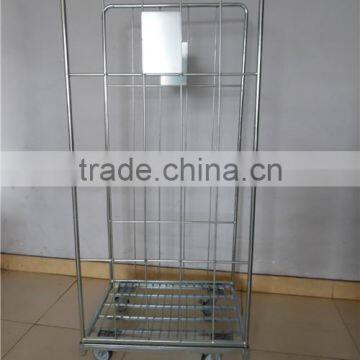 2 Wall Folding Metal Roll Container/roll Cage photo-4