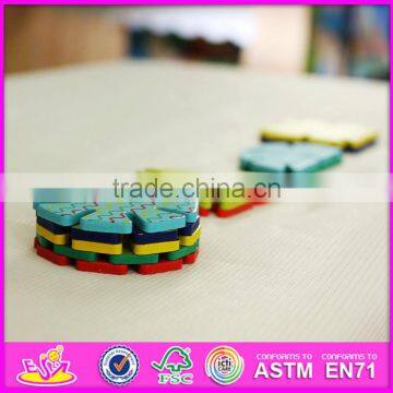 2016 New Design Children Wooden Splicing Toy, Wholesale Fashion Kids Wooden Splicing Toy W03B055 photo-3