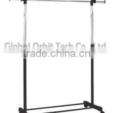 Adjustable 2-tire Rolling Stainless Steel Clothes Drying Rack photo-5