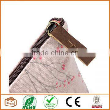 Flower Floral Pencil Pen Case Cosmetic Makeup Bag Pink photo-3