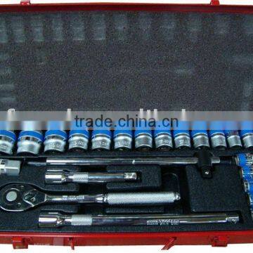 hardware 24pcs CR-V ratchet socket set