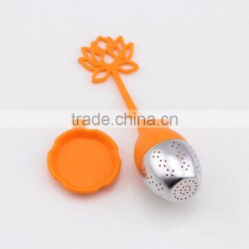 Good Quality Flower Design Silicone Tea Tool photo-2