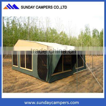 14oz Canvas Trailer Tent With Skylight for Truck Made in China
