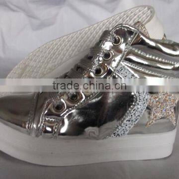 Hot Selling Injection China Shoe With Siler Color photo-2