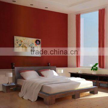 Low Bed teak Wood King Size