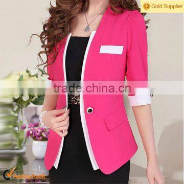 The latest body-con women blazer suit