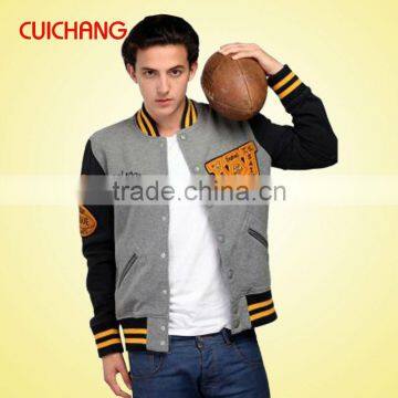 wholesale heat transfer/silk screen print polyester/cotton custom design fashion track suit YDWT-085