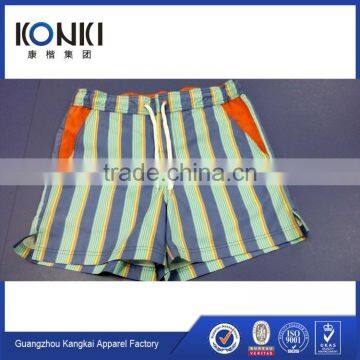 wholesale cheap 100% nylon stripe running shorts for men