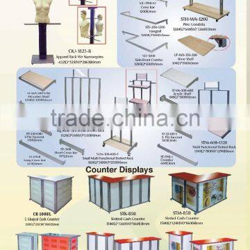 Multi Functional Slotted Rack Clothing Showcase photo-4