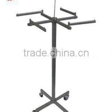 High jewerly crystal cell phone case display rack sports apparel