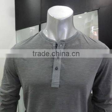 Branded Mens Henley Neck Surplus T-Shirts With Fold Up Sleeves photo-5