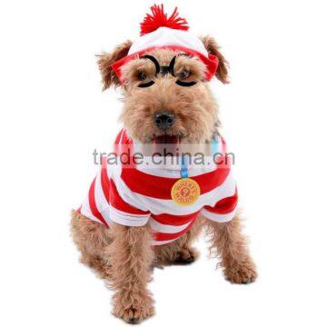 Where's Waldo Woof Pet Costume