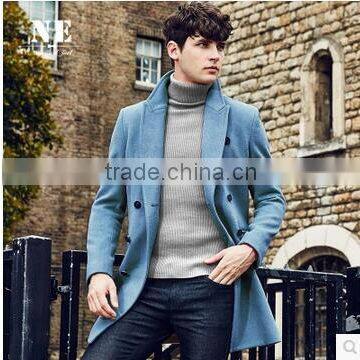 Top Fashion 2015 Luxurious Wool Men Coat Latest Coat Designs photo-6