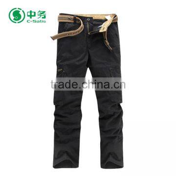 Wholesale Fashion Multi Color 100% Cotton Long Tactical Pants Mens 6 Pocket Cargo Pants photo-6
